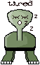 tired turtle